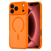 Hibridni ovitek HaloFrost II MagSafe za iPhone 17 Pro Max/18 Pro Max - orange