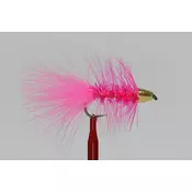 Hand Made Wooly Bugger Pink