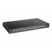 D-Link DGS-1250-52X network switch Managed L3 Gigabit Ethernet (10/100/1000) Black