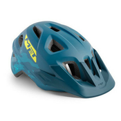 Childrens helmet MET Eldar Camo blue