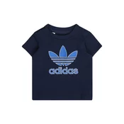 ADIDAS ORIGINALS Majica TREFOIL svetlo modra/temno modra