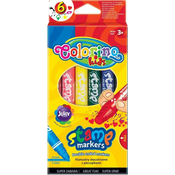 Markeri s pečatima Colorino Kids - 6 boja