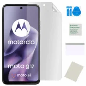 Zaščitna folija za MOTOROLA MOTO G17 mat zaščitna folija za zaslon, hidrogel, močan TPU