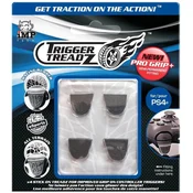 iMP Tech: Trigger Treadz - Trigger Grips - Pro Grip (4 pcs) - Black (PS4)