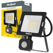 Rebel 30W led reflektor s senzorjem gibanja in somraka, 4000k, 230v