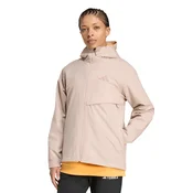 Adidas W MT 2L RAIN J, ženska jakna za planinarenje, bež JYF97