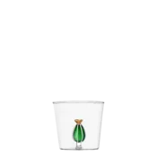 Kozarec s kaktusom s cvetom jantarske barve 350 ml - 983068