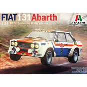 Model komplet automobila 3621 - Fiat 131 Abarth 1977 San Remo Rally Winter (1:24)