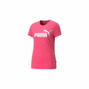 Puma Ženska majica ESS Logo Heather Ružičasta