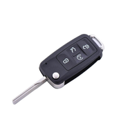 CAR 888 ACCESSORIES Kucište oklop kljuca 2 dugmeta za Audi crno