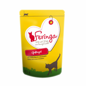 12x85 g Feringa v vrečkah za mačke- Govedina & perutnina s krompirjem