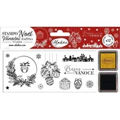 Aladine Stampo Noël Komplet tesnil 12-Vesel Božič