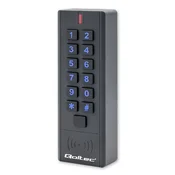 Kombinacijska ključavnica Qoltec HYPERION z RFID čitalnikom | Koda | Kartica | Obesek za ključe | IP68 | EM
