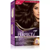 Wella Color Perfect Intense barva za lase odtenek 4/0 Medium Brown 1 kos