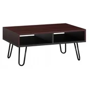 shumee Klubska mizica LOFT Dora WENGE BLACK za dnevno sobo ali pisarno LOFT MK
