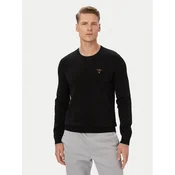 Aeronautica Militare Pulover 262MA1631UL00506 Črna Regular Fit
