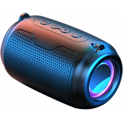 Generic GENERIC prenosni brezžični Bluetooth mini zvočnik, vodotesen IPX7, potovalna 12-urna baterija, stereo seznanjanje (črna), (21121938)