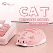 Akko Bežicni miš, 2.4GHz, Bluetooth, Roze