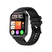 INF Večnamenska pametna ura s spremljanjem zdravja in podporo za Bluetooth klice Black, (5000090727)