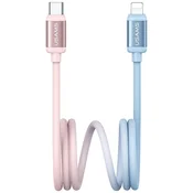 USAMS USAMS USB-C LIGHTNING DVOBARVNI KABEL SJ757 ZA IPHONE 12 13 14 30W