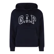 Gap Petite Majica HERITAGE mornarska/bela