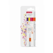 Komplet črtal, 0,4 mm, UNI Emott Natural, 5 različnih barv, 5 kosov