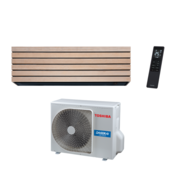 Klima uređaj Toshiba Daiseikai 10 - 5.0 kW - eko-dizajn drva - RAS-B18S4KVDG-E/RAS-18S4AVPG-E, WiFi