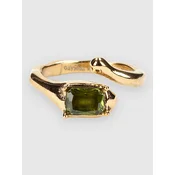 Blue Tomato Gold Irregular Coil Ring Jewellery gold stainless steel