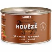 Louie cons. za pse govedina s korenjem 200 g