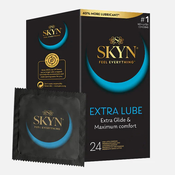 shumee Skyn Extra Lubricated kondomi brez lateksa 24 kos