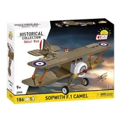 Cobi 2999 Velika vojna SOPWITH F.1 CAMEL, 1:32, 186 k, 1 f