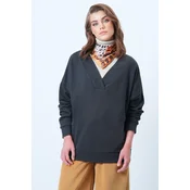 Trend Alacati Stili Ženski duks Alc-X14555, Tamnosivi