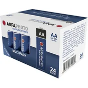 AgfaPhoto AgfaPhoto Power LR6 mignon (aa)-baterija alkalno-manganov 1.5 V 24 kos, (20431063)