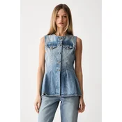 Rotate telovnik ženski denim