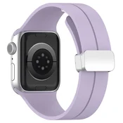 Silikonski pas Techsuit W011 za Apple Watch (42/44/45/46/49mm) - vijoličen