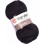 Yarn Art Ideal 221 Black Pletilna preja