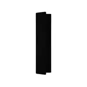Eglo Zubialde zidna/led, 12w, 1400lm, crna/alumnijum/celik