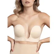 Bye Bra Seamless U-Style Nude Bra Cup A - Invisible Strapless Solution BYE35A