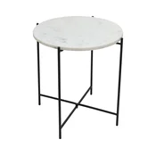 Eglo 424001 - Pristavni stolic TOWADA 44 cm, dekor mramor/crna