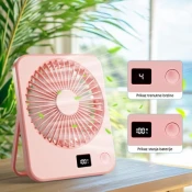 Yiwu Stoni USB mini ventilator sa displejem ( 17417-5919PK )