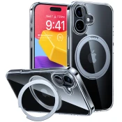 Premium maska Torras Ostand Pro za iPhone 16 - clear