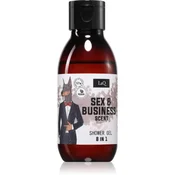 LaQ Sex & Bussiness svež gel za prhanje 8 v 1 100 ml