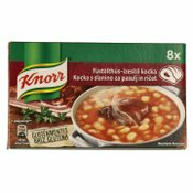 KOCKA S SLANINO ZA PASULJ IN RIČET, KNORR, 8/1, 80G