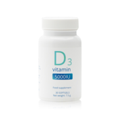 HEKA Vitamin D3 5000 IU, 30 kapsul