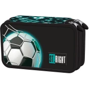 shumee Dvojni peresnik Neon Football z ravnim vzorcem in dodatki
