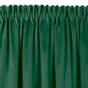 Curtain VILA color bottle green style classic dragon tape transparent 10 cm with fringe 3 cm velvet 135x245 HOMEDE