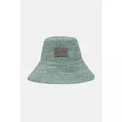 LE SH KA headwear klobuk ženski pleten Blue Bucket Hat