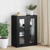 Ormaric za pohranu Zidne Crni hrast 69,5 x 34 x 90 cm