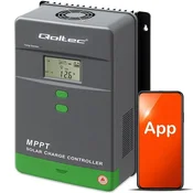 Solarni regulator polnjenja Qoltec MPPT 80A, LCD, Bluetooth, APP, IP30