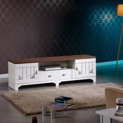 Hanah Home TV komoda Gazel, 170 cm, Belo-braon